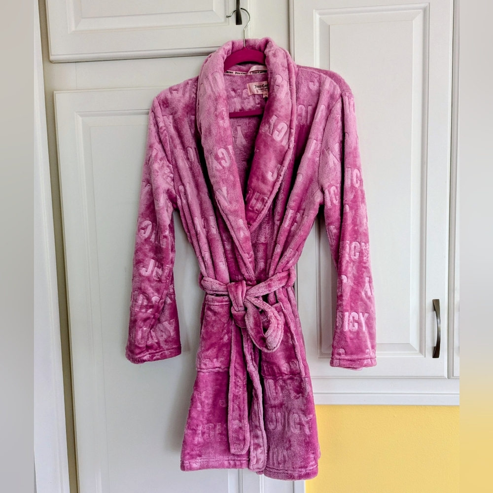 Pink Juicy Couture Ladies Robe NWT L/XL